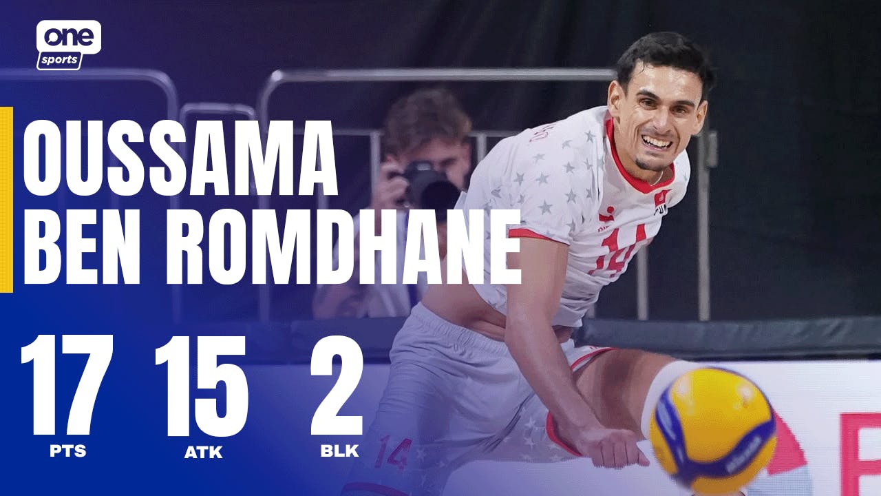 Oussama Ben Romdhane leads Tunisia past Alas Pilipinas | FIVB Highlights