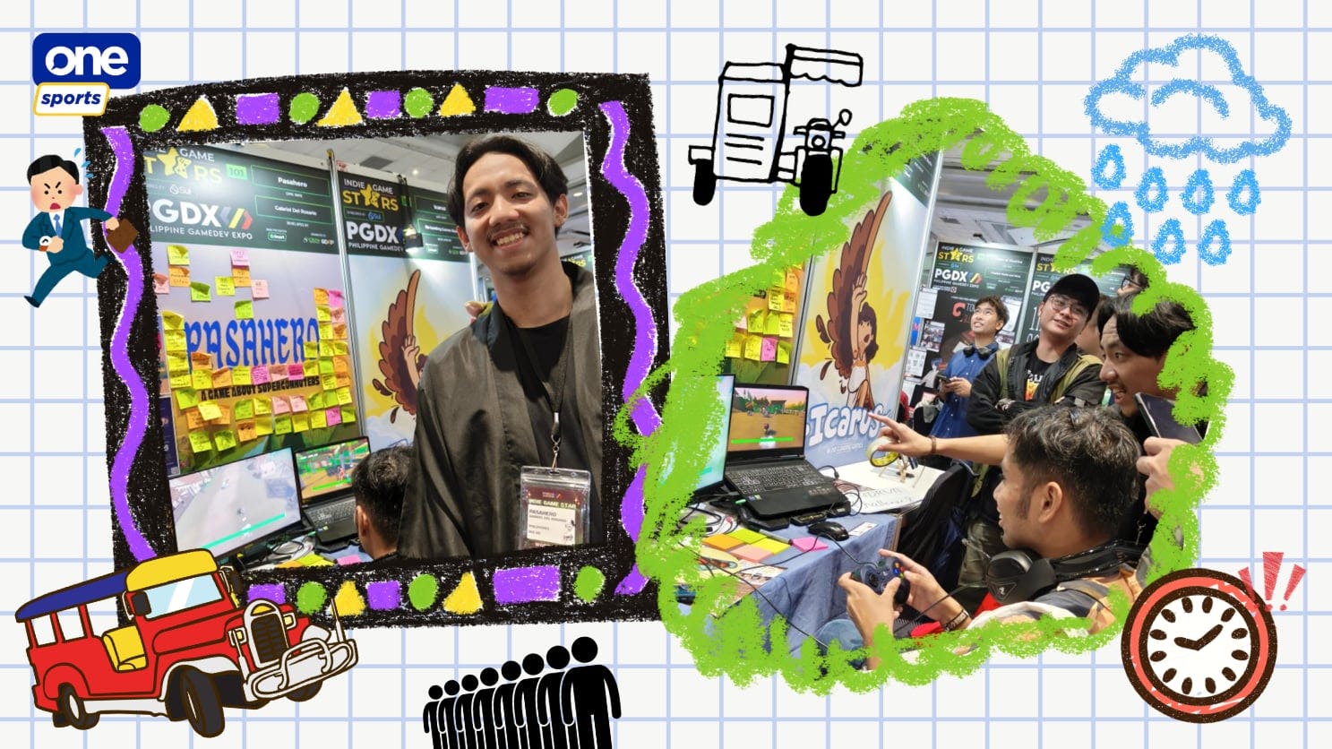 Late na naman? ‘Pasahero’ game featured in GameDev Expo captures Pinoy commuter struggle