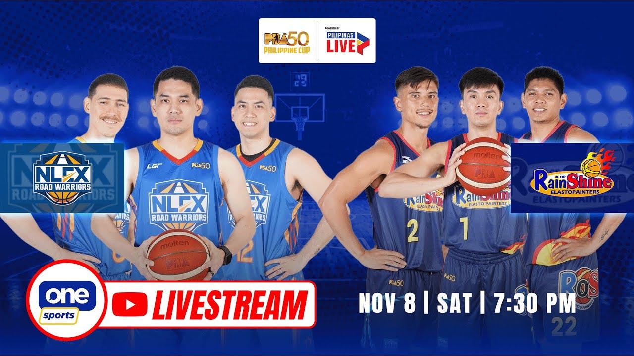 PBA LIVESTREAM: NLEX Road Warriors vs Rain or Shine Elasto Painters
