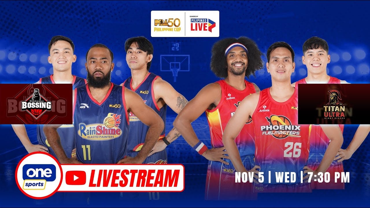 PBA LIVESTREAM: Rain or Shine Elasto Painters vs Phoenix Fuel Masters | Philippine Cup