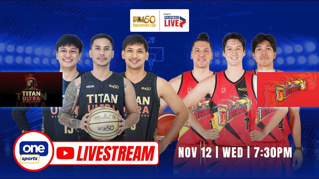 PBA LIVESTREAM: Titan Ultra Giant Risers vs San Miguel Beermen | Philippine Cup