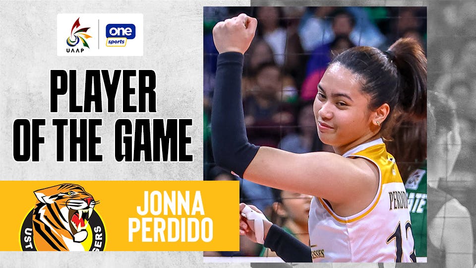 UAAP Player of the Game Highlights: Jonna Perdido brandishes firepower as UST stumps reigning titlist La Salle