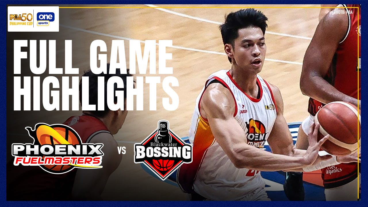 Phoenix stays in playoff hunt with win over Blackwater | PBA Highlights
