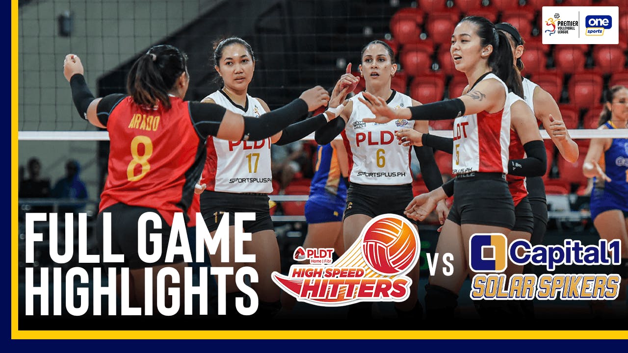 PLDT improve to 3-0 after clobbering Capital1 in straight sets | PVL Highlights