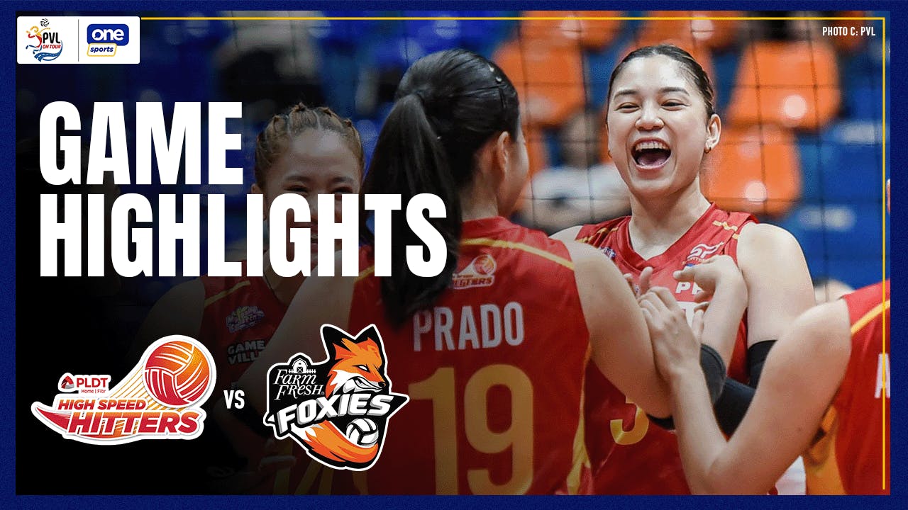 PLDT overpowers Farm Fresh despite absence of key players | PVL on Tour Highlights