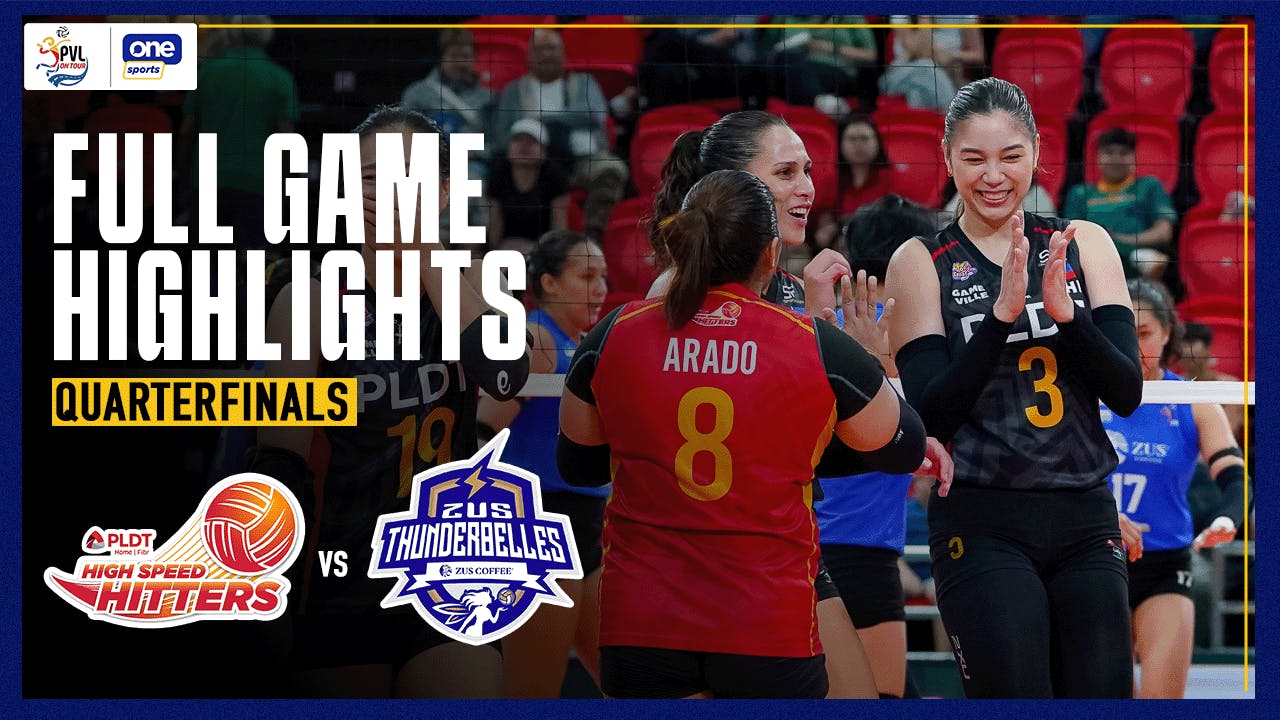 PLDT remains unbeaten, advances to semis after sweep of ZUS Coffee | PVL on Tour Highlights