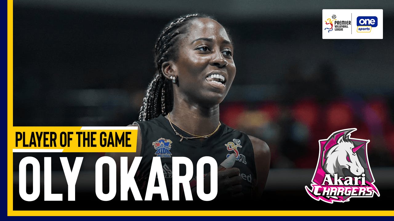 PVL Player of the Game Highlights: Oly Okaro asserts dominance with 38 points as the Akari Chargers stun the Choco Mucho Flying Titans in five sets