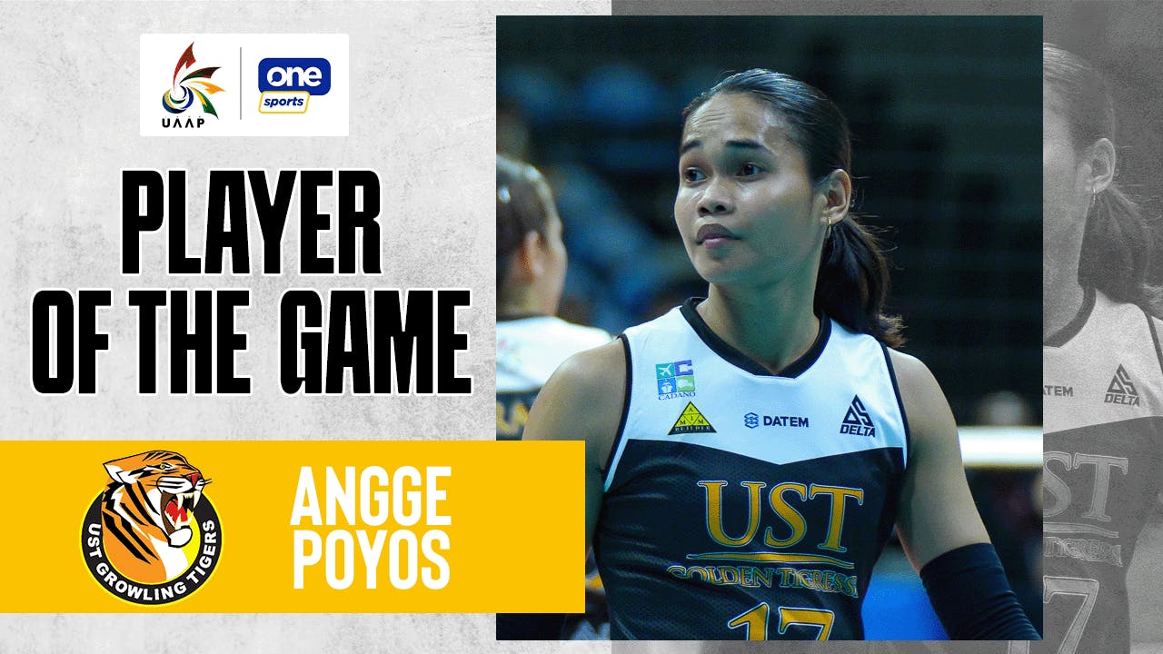 UAAP Player of the Game Highlights: Angeline Poyos sizzles as UST upends UE