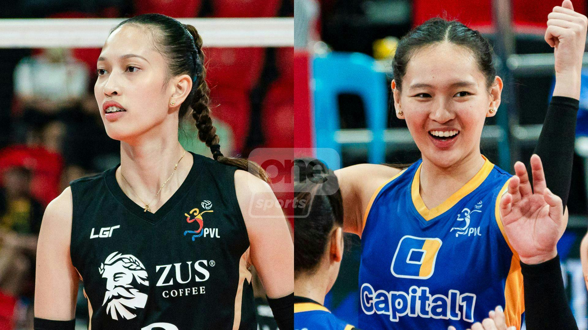 No. 1 pick Thea Gagate, no. 2 pick Leila Cruz relish first PVL match against each other