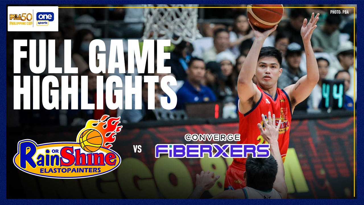 Rain or Shine tames Converge for solo lead | PBA Highlights