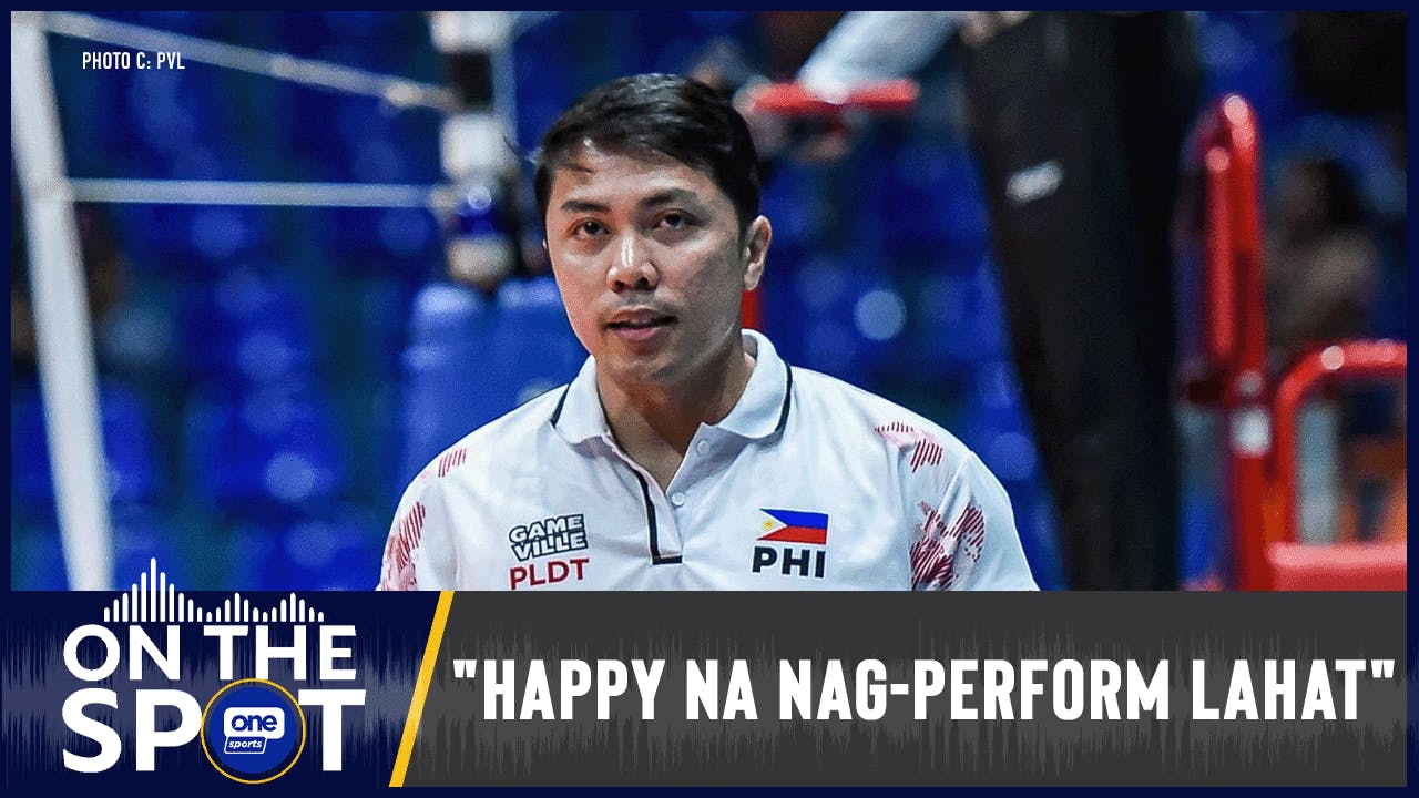 Coach Ricafort happy for PLDT overcoming first challenge in PVL on Tour | OS On The Spot