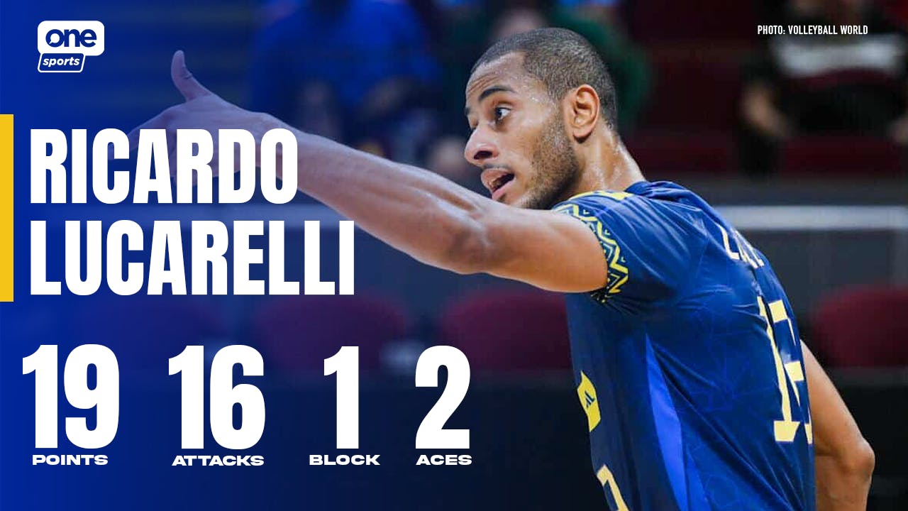 Ricardo Lucarelli rallies Brazil past Czech Republic| FIVB Highlights
