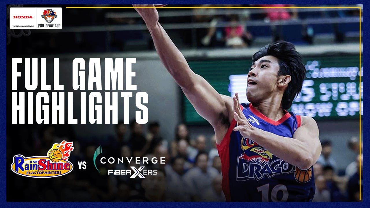 PBA Game Highlights: Rain or Shine dispatches lowly Converge