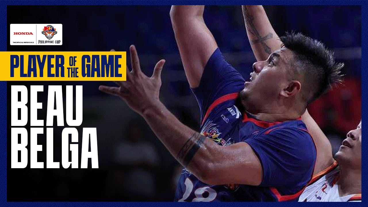 PBA Player of the Game Highlights: Beau Belga churns out another big game for red-hot Rain or Shine vs. NorthPort