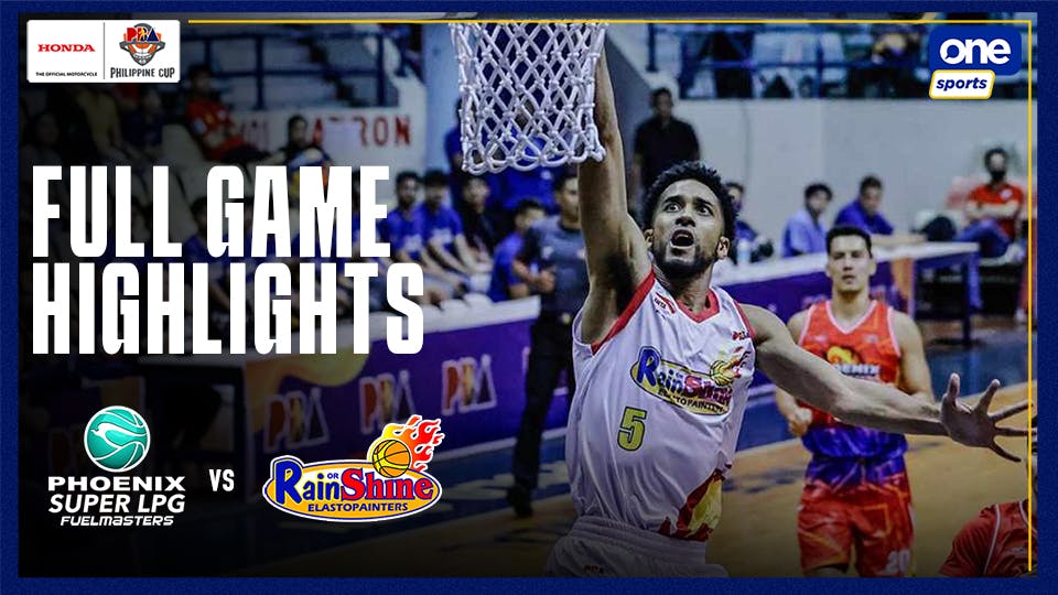 PBA Game Highlights: Rain or Shine waylays Phoenix, scores first victory