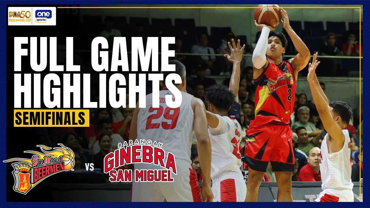 San Miguel levels semis series with Ginebra in Game 2 | PBA Highlights