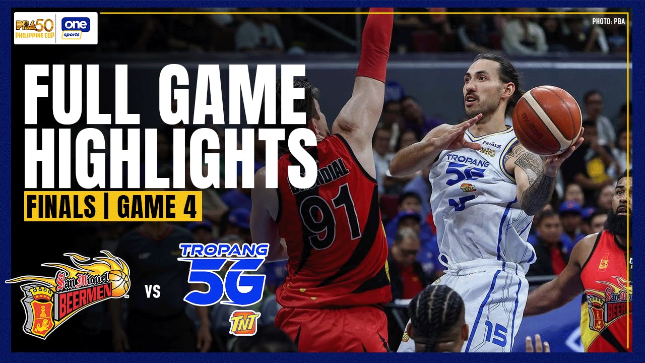 TNT blasts San Miguel to pull level in Game 4 of Finals | PBA Highlights