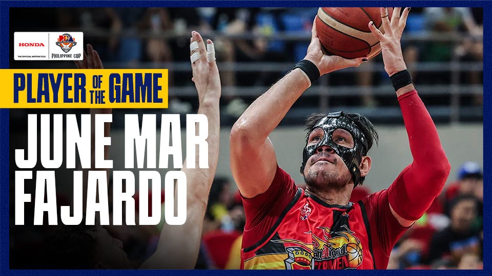 PBA Player of the Game Highlights: June Mar Fajardo shines with 20-20 game for San Miguel vs. NLEX