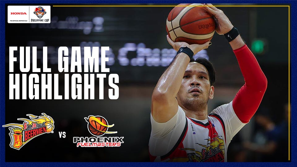 PBA Game Highlights: San Miguel shoots down Phoenix, races to 3-0 start