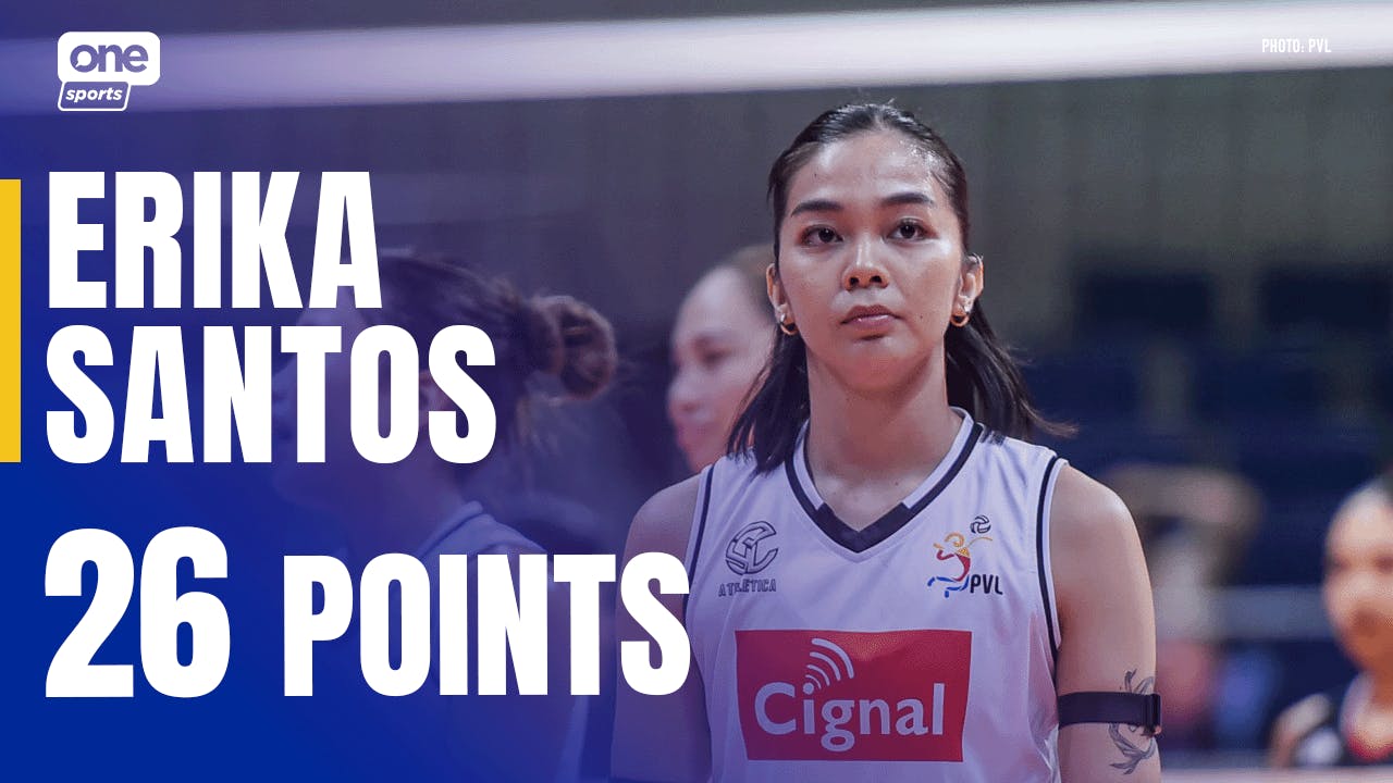 Erika Santos anchors Cignal