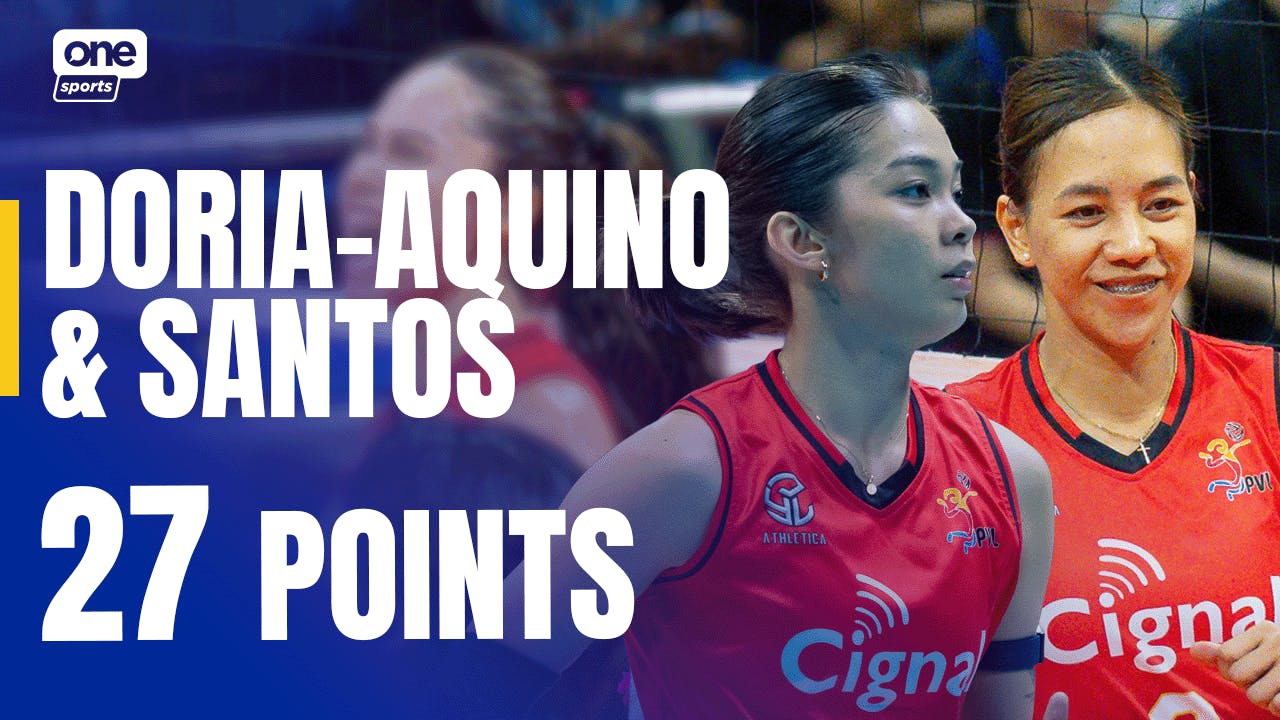 Doria-Aquino, Santos lead offensive for Cignal in loss to Kobe Shinwa | PVL Invitational Highlights