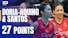 Doria-Aquino, Santos lead offensive for Cignal in loss to Kobe Shinwa | PVL Invitational Highlights