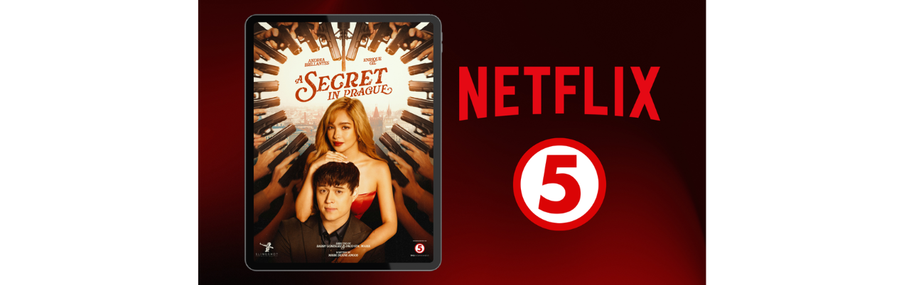 TV5 Marks Major Milestone With Netflix Partnership For ‘A Secret In Prague’ Starring Enrique Gil And Andrea Brillantes