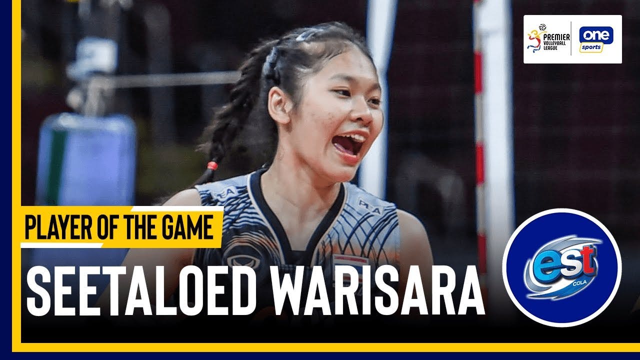 Seetaloed Warisara anchors Est Cola to first PVL win | Player of the Game Highlights