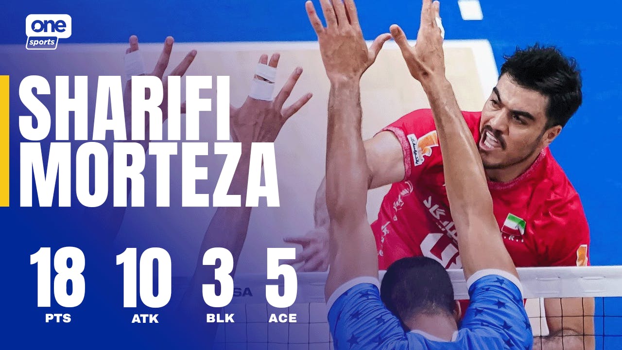 Sharifi Morteza steers Iran to crucial win over Tunisia | FIVB Highlights