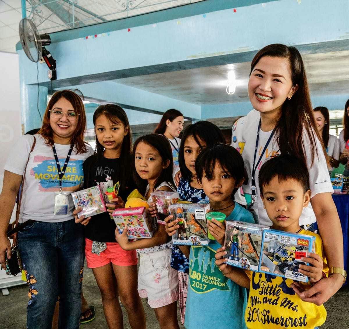 Toys From The SM Store Bring Smiles To Kids In Evacuation Centers