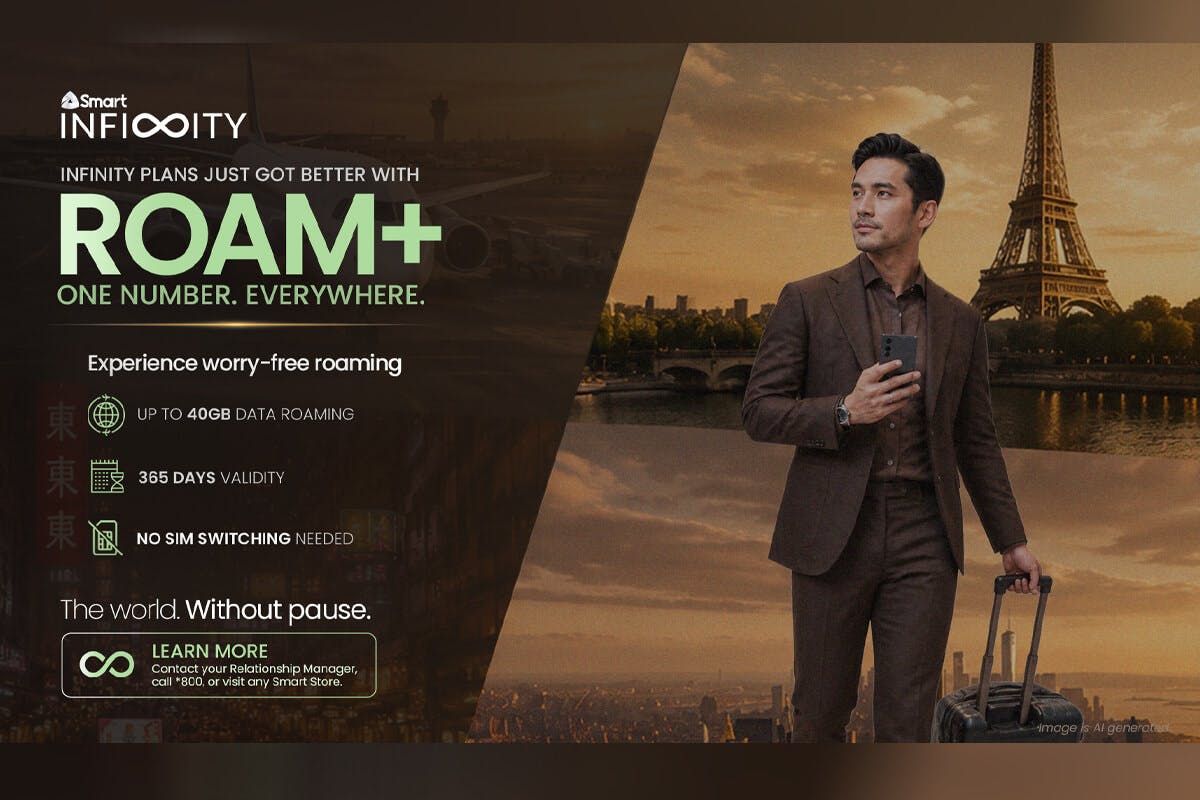 Smart Boosts Infinity Plans With ROAM+, Its First Annual Roaming Wallet