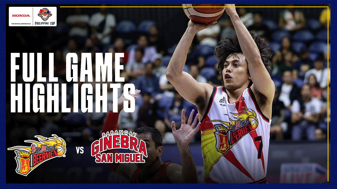 PBA Game Highlights: San Miguel survives late Ginebra scare, stays perfect