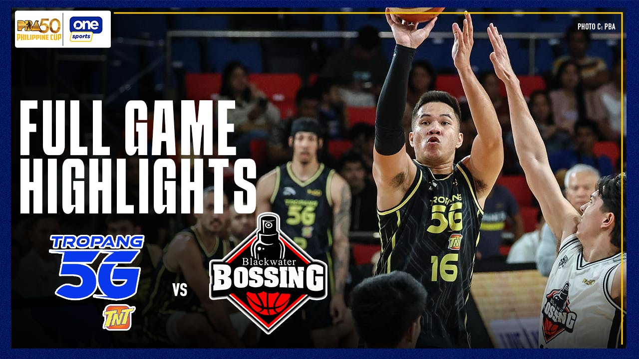 TNT sees off Blackwater, moves a win away from 2x-to-beat | PBA Highlights