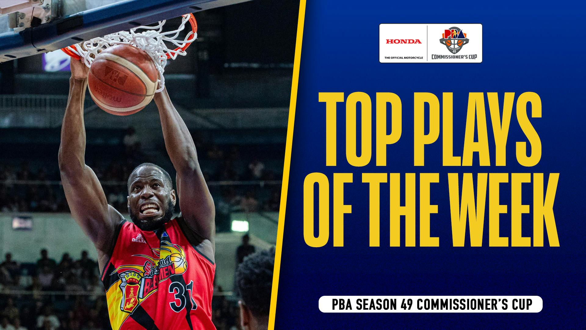 Best plays of the week in the PBA Commissioner