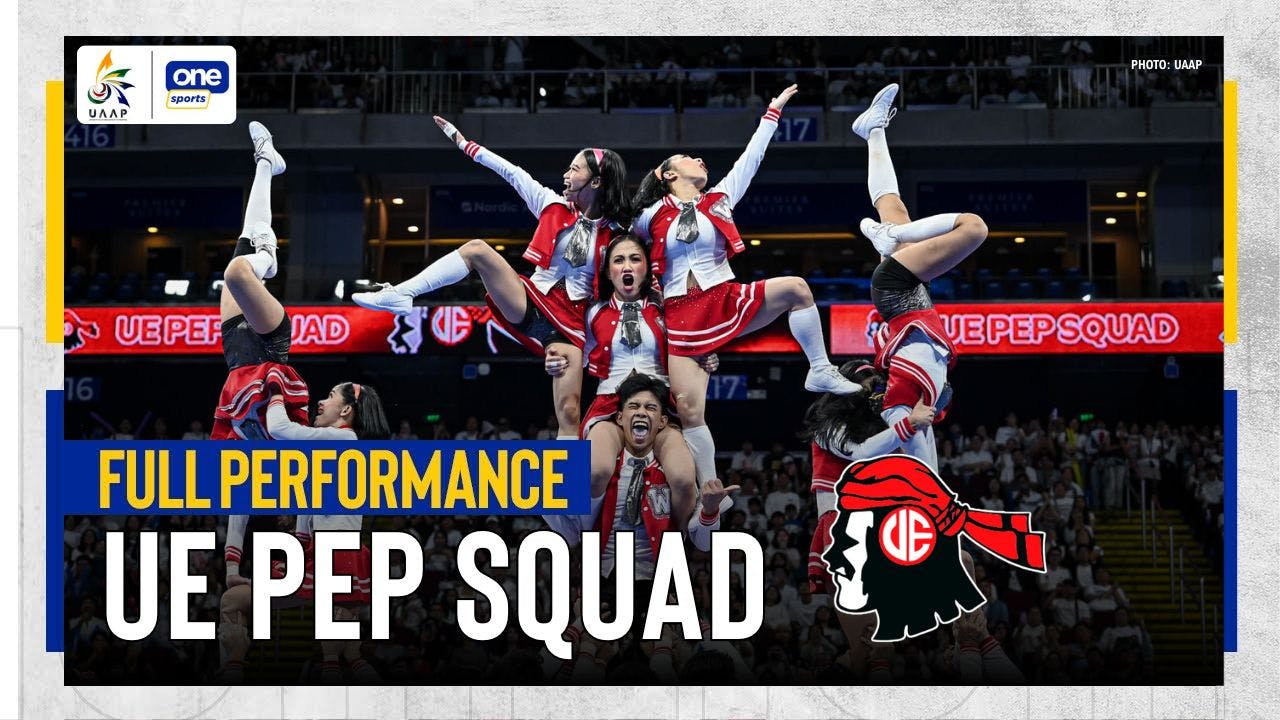 UE Pep Squad goes back to high school | UAAP Cheerdance Full Performance