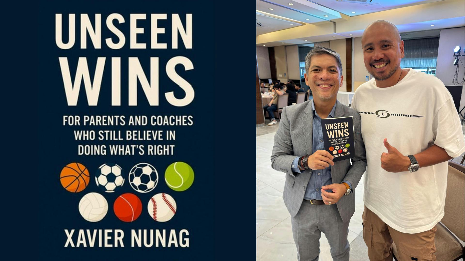 Former UAAP commissioner Xavy Nunag champions positive youth sports through new book