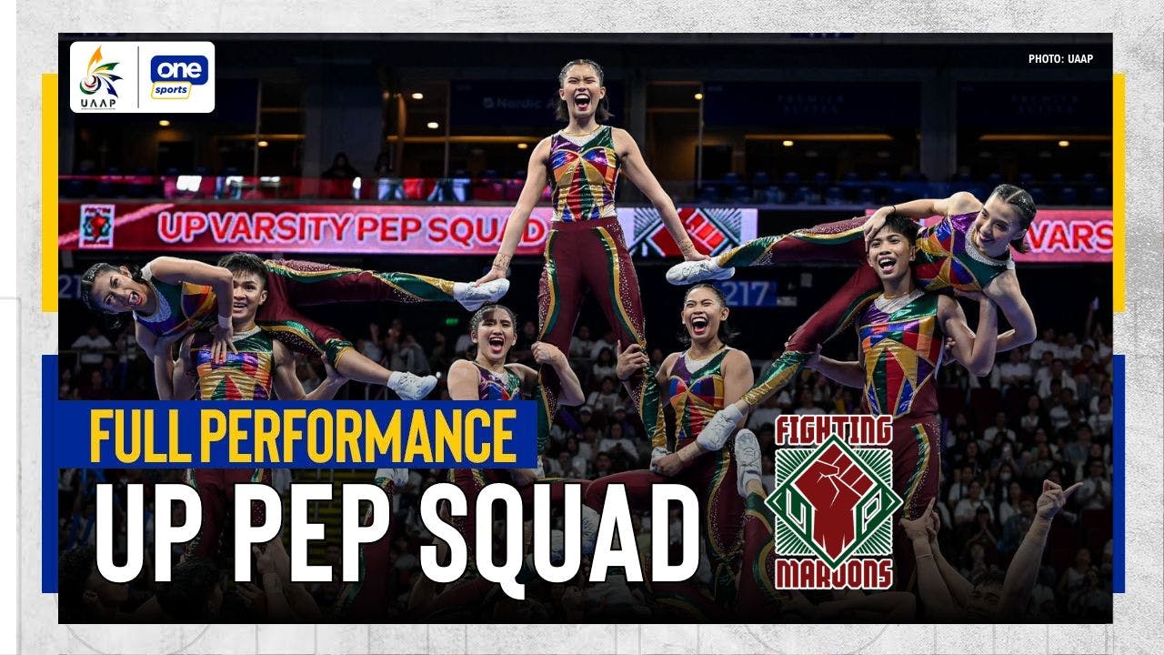 UP Varsity Pep Squad celebrates Christmas | UAAP Cheerdance Full Performance