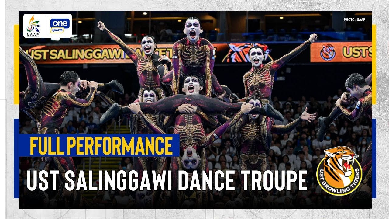 UST Salinggawi Dance Troupe brings the spooks | UAAP Cheerdance Full Performance