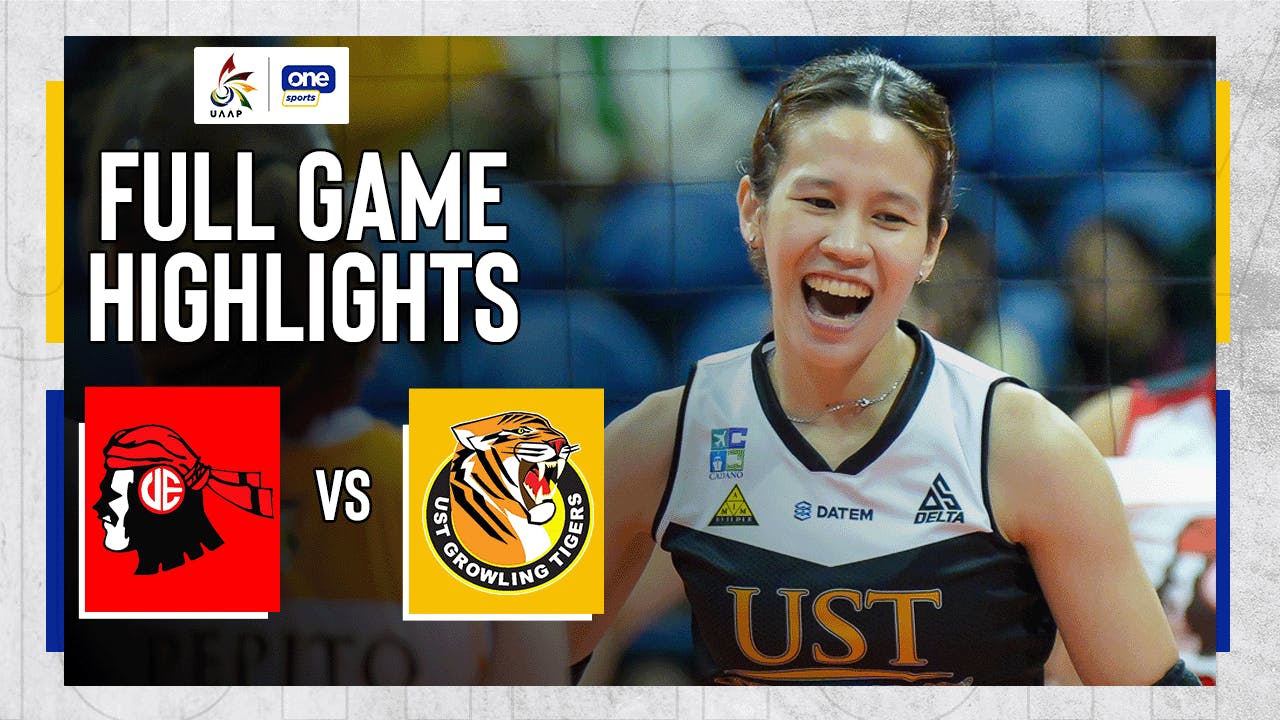 UAAP Game Highlights: UST shakes off first set stumble, thwarts UE to go 2-0