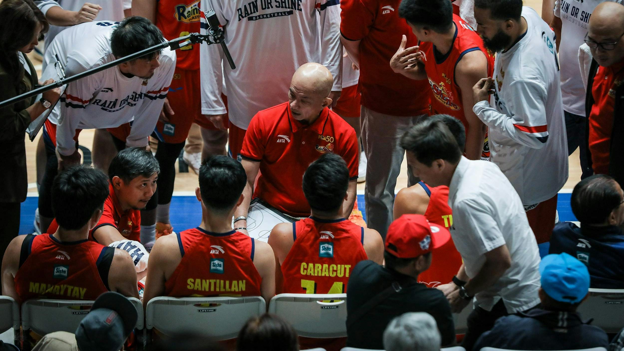 PBA: Rain or Shine displays 