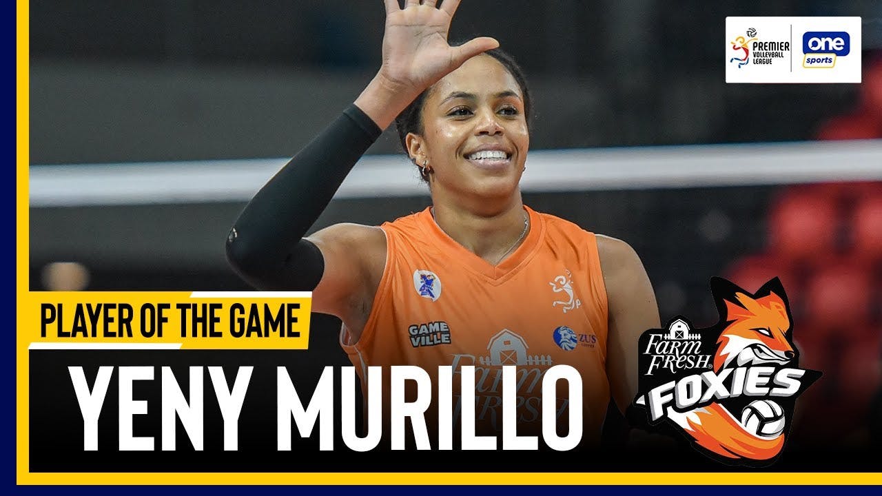 PLAYER OF THE GAME HIGHLIGHTS: Yeny Murillo shines for Farm Fresh Foxies in dominant win over the Capital1 Solar Spikers