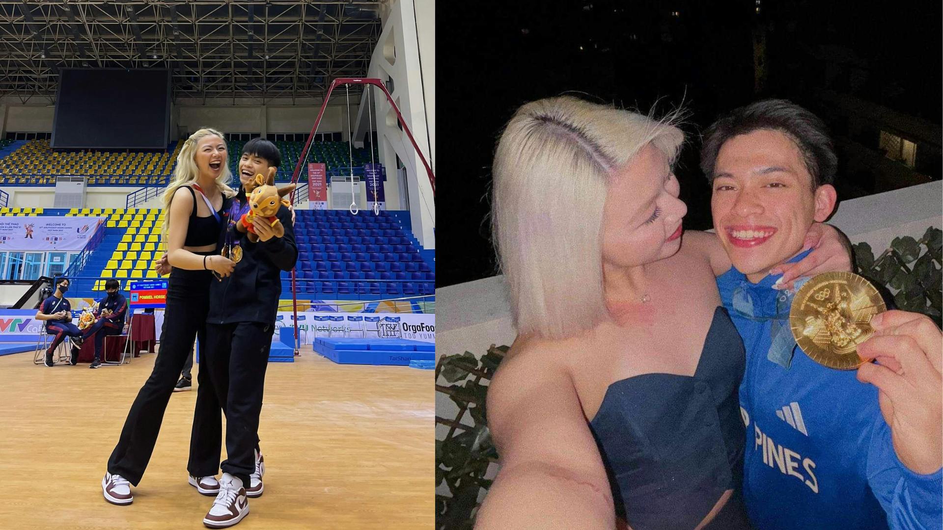 Hi, I'm a fan po” | How Golden Boy Carlos Yulo and GF Chloe San Jose met |  OneSports.PH