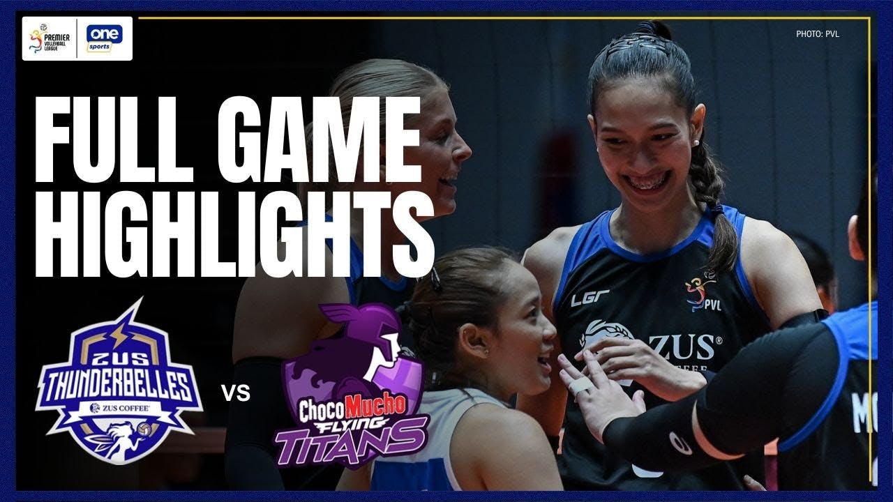 ZUS Coffee moves to 6-0 with win over Choco Mucho | PVL Highlights